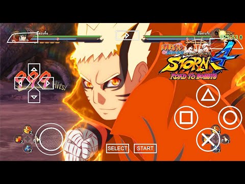 Download Naruto Shippuden Ultimate Ninja Storm 4 PPSSPP Android Offline Mod Naruto Baryon 2022