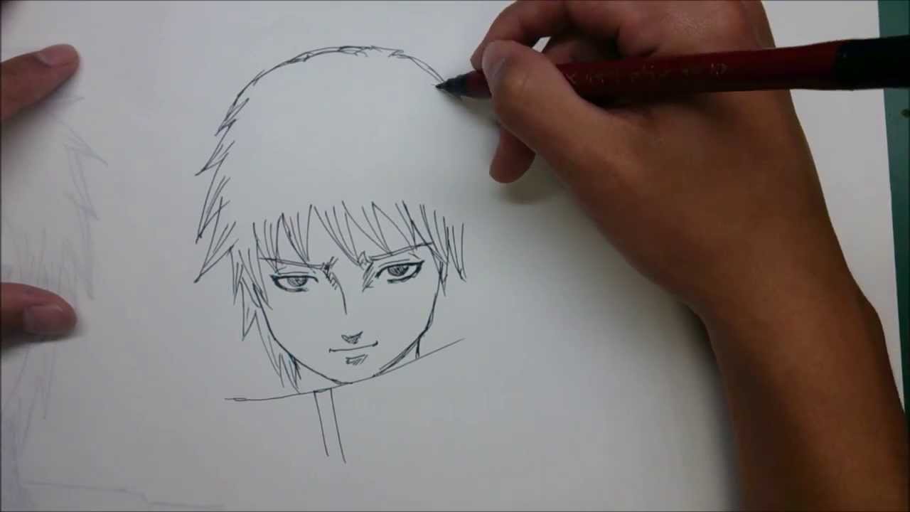 Naruto ７分でサソリ描いてみた Speed Drawing Sasori Youtube