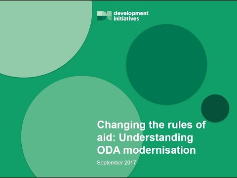 Changing the rules of aid: Understanding ODA modernisation