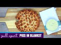 Appetizer Recipes -Pull Apart Pigs in a Blanket Recipe for Parties