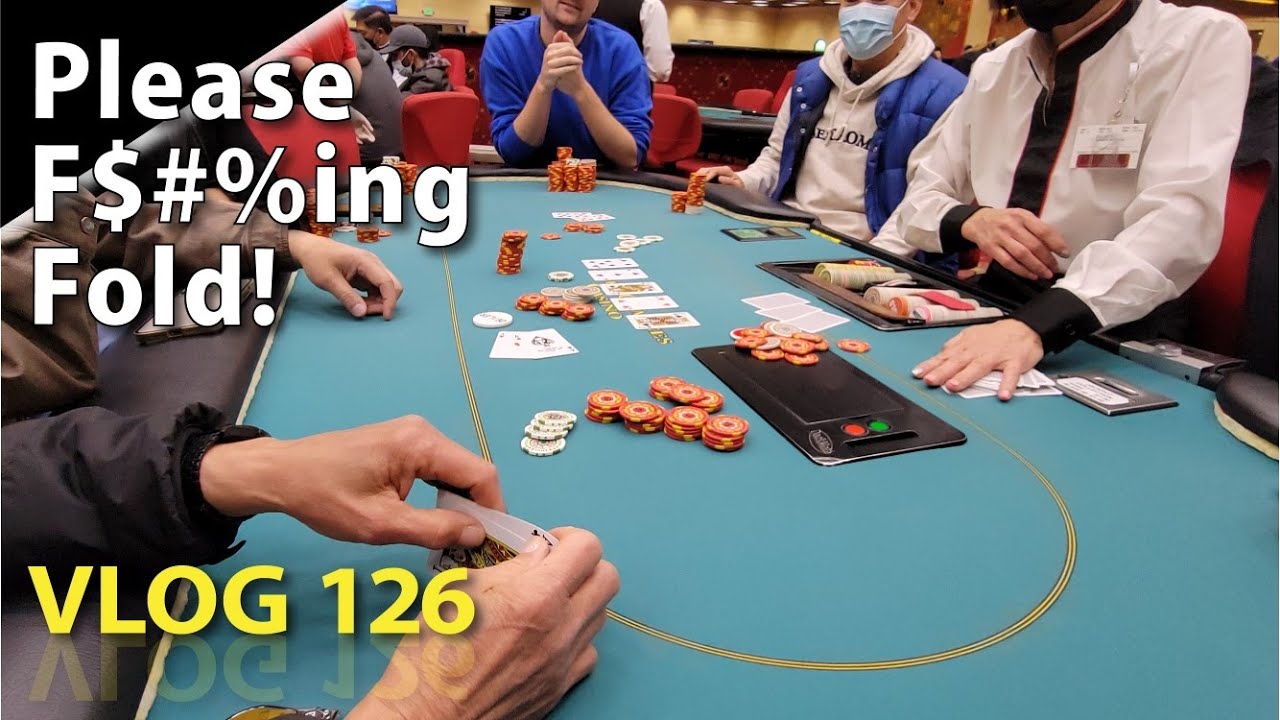 A VaselineLess Railing Poker Vlog 126 YouTube