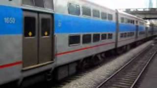 Typical Afternoon Rush at Van Buren Street Station