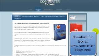How to Convert Videos for Android Fast and Easy.avi