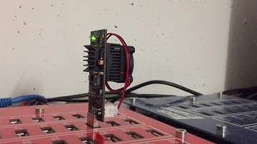 One Futurebit Moonlander 2 at startup