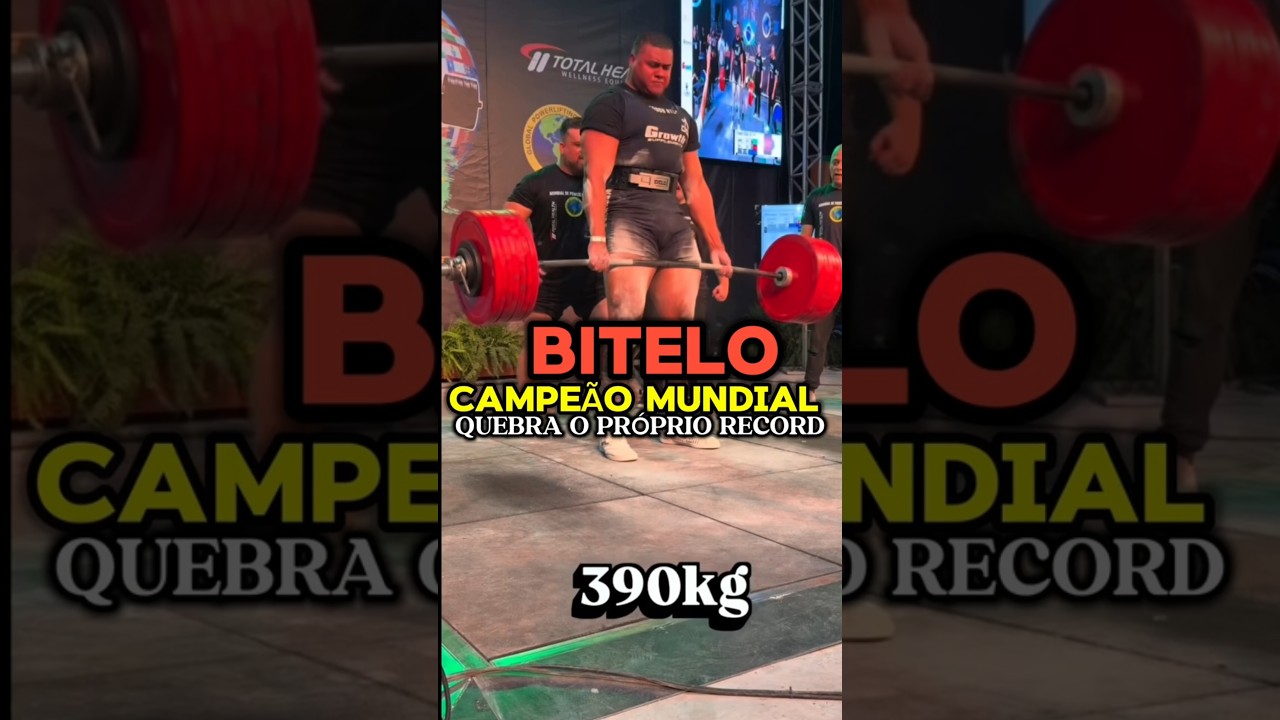 Bitelo campeão mundial 2025 novo bate record 