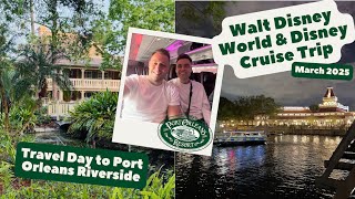 Walt Disney World & Disney Cruise Vlog | Travel Day | Virgin Atlantic | Port Orleans | March 2025