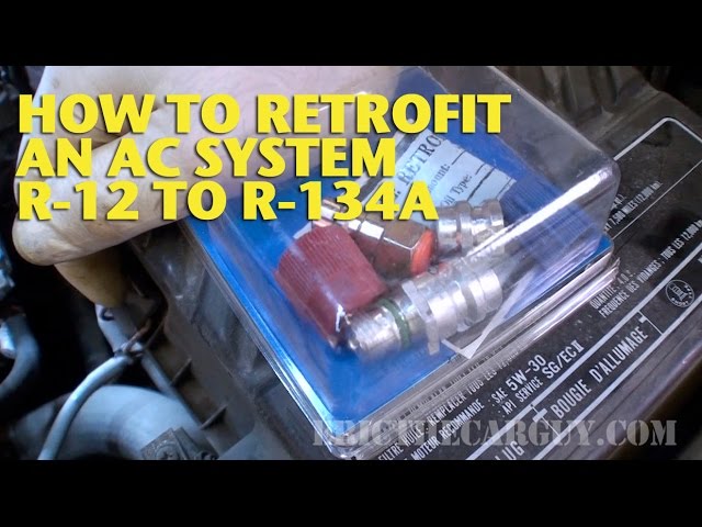 RED TEK R12a A/C Natural Refrigerant Supercharger Cooling Recharge