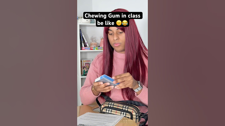 CHEWING GUM in CLASS be like! 😐😂 #shorts