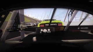 NR2003 Daytona Sunset Helmet Cam, New Reflections testing