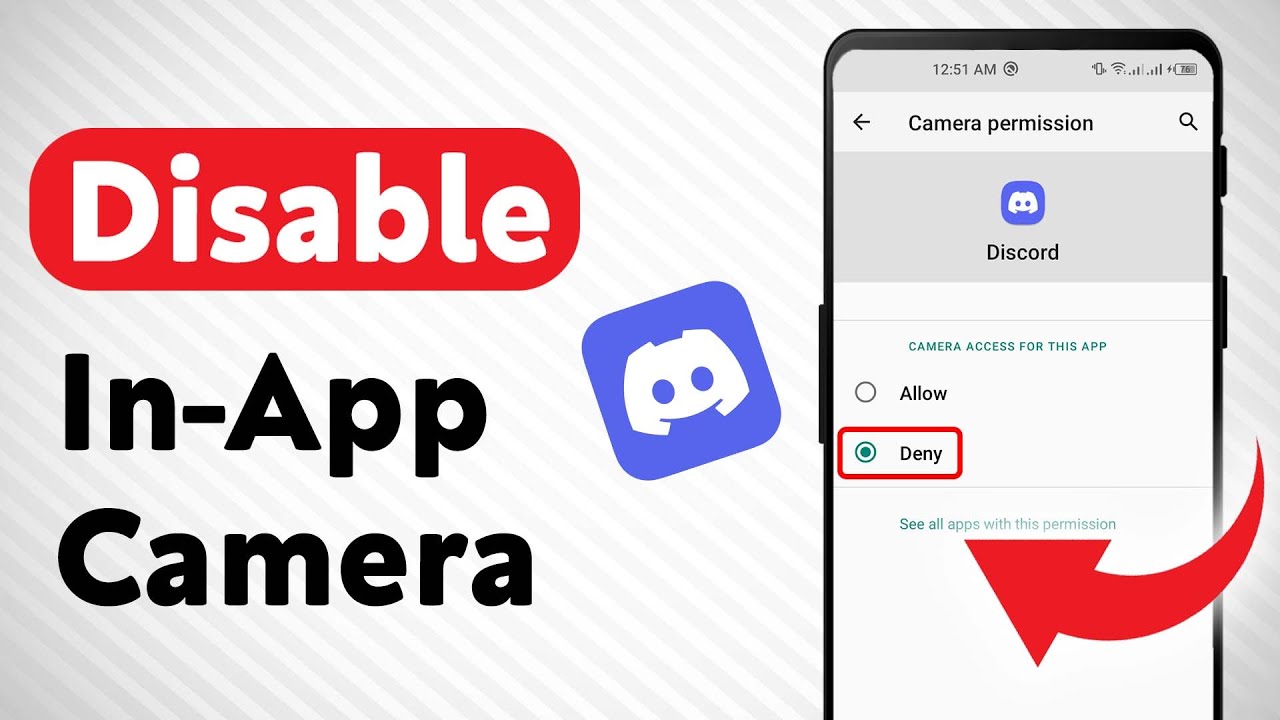 How to Disable In-App Camera on Discord (Updated) - YouTube