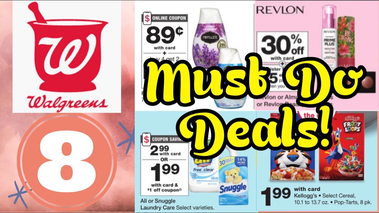 Walgreens Must Do Deals 10/18-24/2020 I $2 Huggies Diapers! I Booster Scenarios