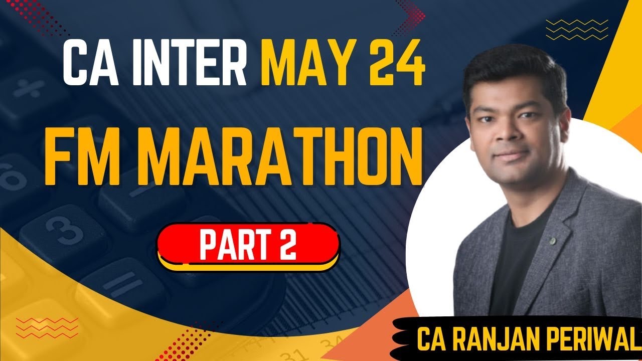 CA Inter May 24 - FM Marathon Part 2 - YouTube