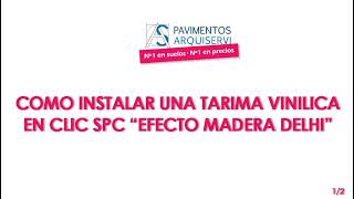 Como Instalar Una Tarima Vinilica Spc Nuevadelhi Efecto Madera