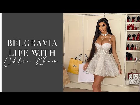 CHLOE KHAN |  VLOG 2  |  BELGRAVIA LIFE . Tennis lessons , Fendi and London life x