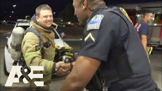 Firefighters & Police Officers Have a Race to Open Locked Car | Live Rescue | A&E