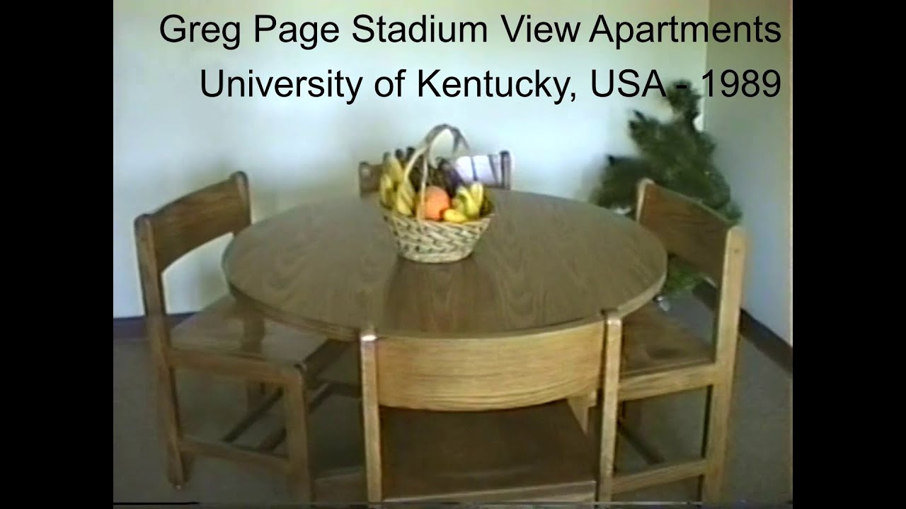 Back in Time Greg Page Stadium View Apartments University of