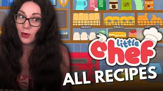 Starting My Cafe Job in Little Chef Cozy Cooking | ALL RECIPES screenshot 5