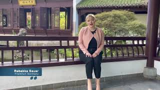 Rebekka Sauer Schwarzman Scholars Introduction Video