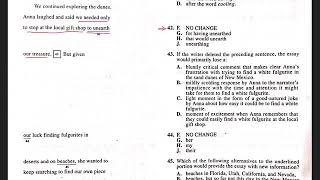 ACT Test 2 Section 1 Question 42