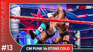 WWE 2K26 Showcase - CM Punk Vs 'Stone cold' Steve Austion DREAM MATCH [4K]