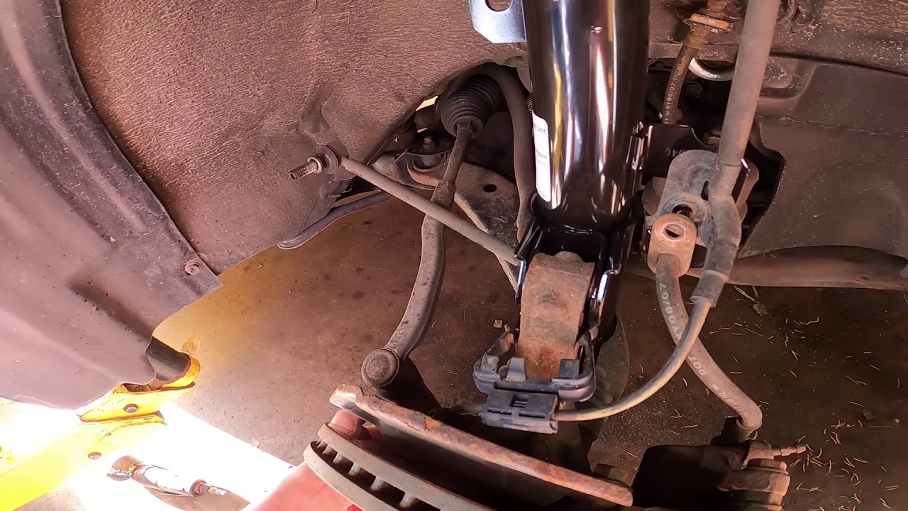 2007 Toyota Sienna Front Strut replacement YouTube