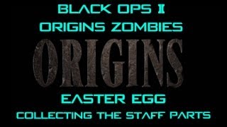 Origins Zombies Easter Egg (Elemental Staff Locations)