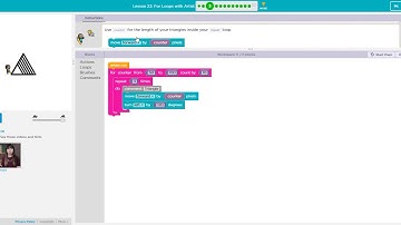 Lesson 23 Intro - For Loops with Artist