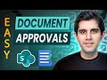 EASY Document Approvals in SharePoint | Step-by-Step Tutorial