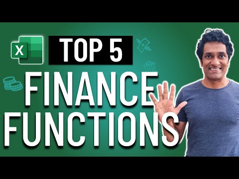 Top 5 Excel Functions for Finance People (with end-to-end example)