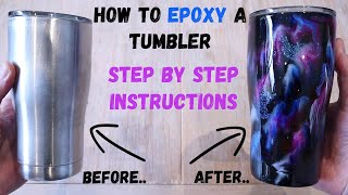 How To Make Epoxy Resin Tumbler: DIY Epoxy Tumbler Ideas – ArtResin