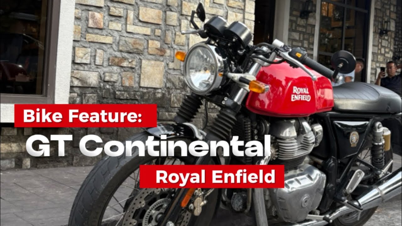 Gt Rider Bike Bike Feature: Royal Enfield GT Continental as a daily ride? - YouTube