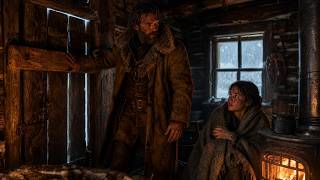 She Ran From Her Husband's Fists Into a Blizzard — The Mountain Man Barred the Door Behind Her Guide
