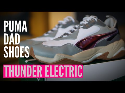 puma thunder electric pink
