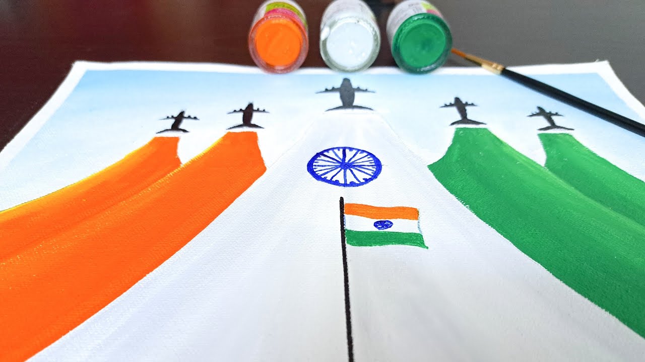 Republic Day Painting Independence Day Painting Easy Acrylic