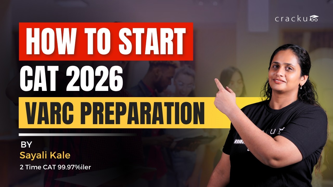 How To Start VARC Preparation CAT 2026 | CAT VARC Strategy By Sayali Ma ...