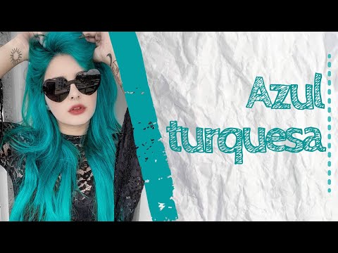 Vídeo: Como pintar o cabelo de turquesa (com fotos)