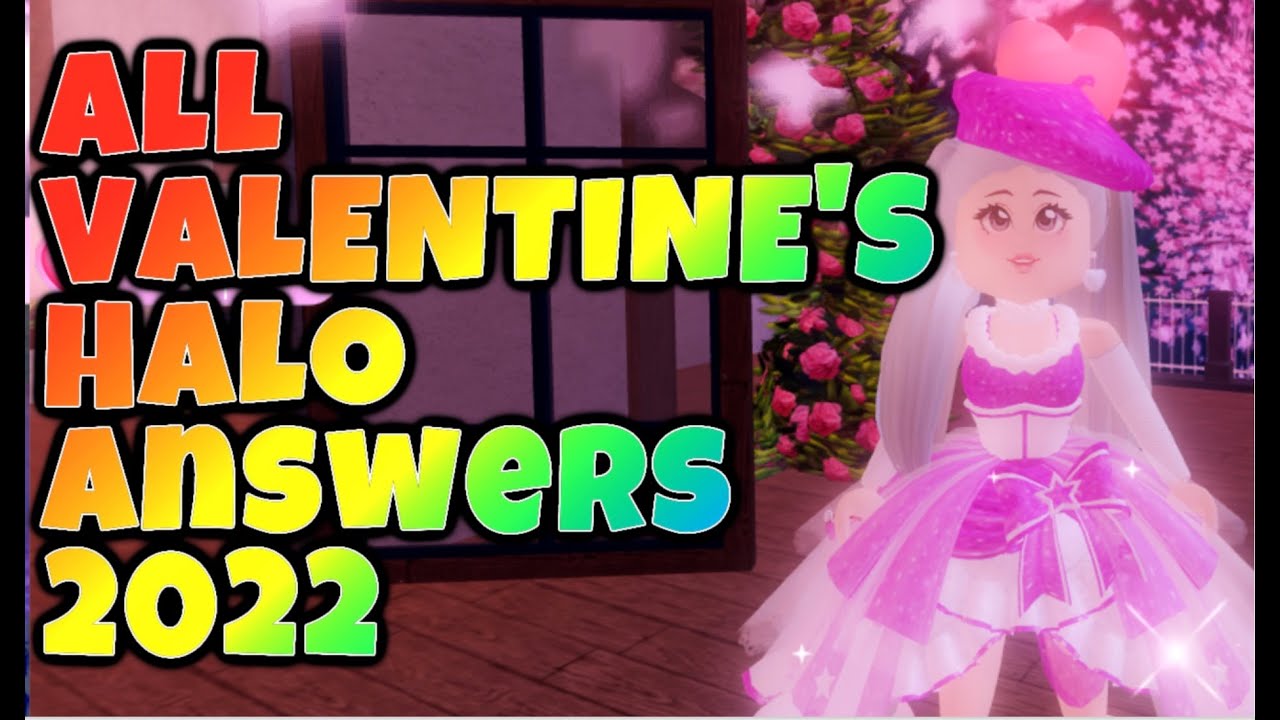 ALL NEW 2022 VALENTINE HALO ROYALE HIGH ANSWERS VALENTINE'S DAY HALO
