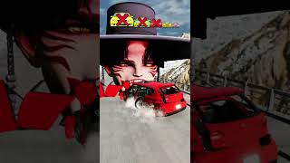 Big vs Small Cars vs Jinu Demon 😈💥 | Extreme Car Crash Test in BeamNG.drive #kpop #beamng
