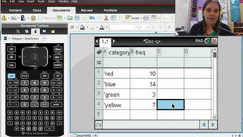 TI-Nspire Categorical Bar Chart - AP Statistics - Avon High School