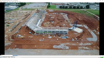 Huntsville Joe Davis Stadium demolition, video with OpenDroneMap WebODM 3D model