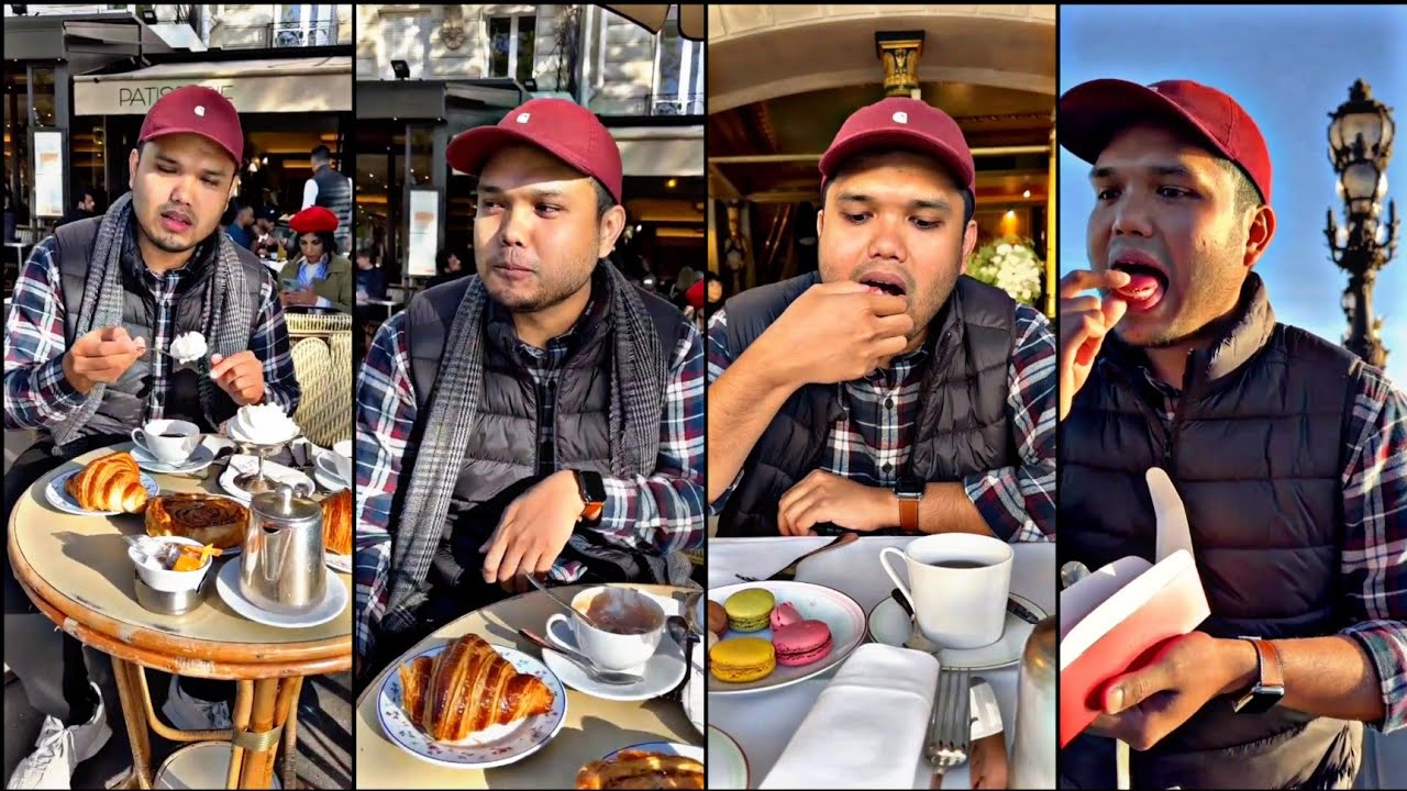 Khairulaming || Jalan-Jalan Paris Hari Ke 2 Menikmati Makanan-Makanan