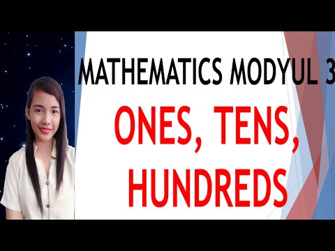 Video: Ano ang tawag sa mga tens hundreds?