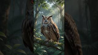 hundreds owls flying through Himalayas at early morning #owl #himalayas #hunredowls #morning