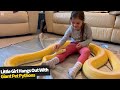 Little Girl Loves Relaxing With Her GIANT Pet Pythons