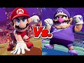 Mario Strikers Battle League Mario Rockets Vs Wario Spikes Mario Strikers Battle League Mario Rockets Vs Wario Spikes