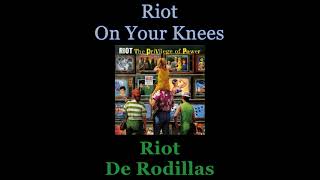 Riot - On Your Knees - 01 - Lyrics / Subtitulos en español (Nwobhm) Traducida