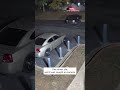 Driver Illegally Does Donuts Outside Police Station #shorts