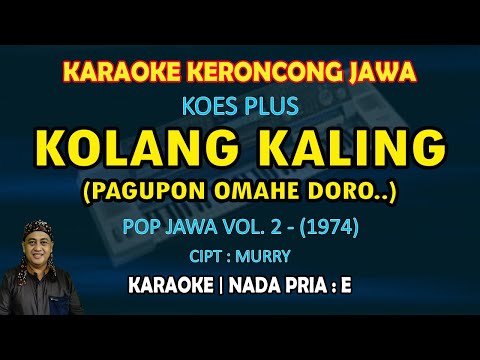 Perasaan karaoke Koes Plus (Walaupun gunung-gunung itu tinggi) nada pria C