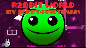 R2bbit World - Geometry dash! (Normal Level) Easy User Coins #1