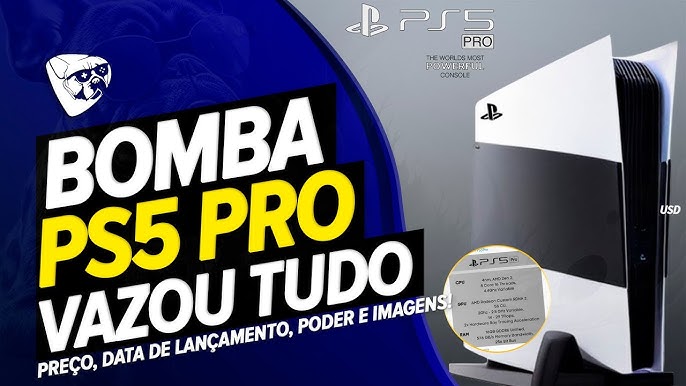 PS5 PRO PREÇO OFICIAL REVELADO e DATA DE LANÇAMENTO! 